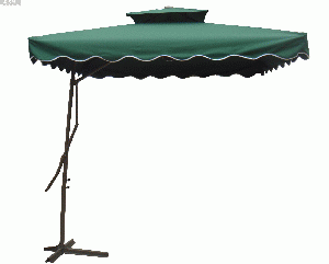Classic Offset Garden Umbrella