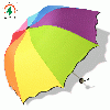 3 Fold Arch Rainbow Umbrella from HANGZHOU HAIXIN UMBRELLA INDUSTRY CO LTD, SHANGHAI, CHINA