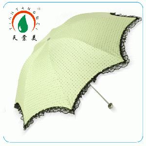 Dots Lace Sun Umbrella